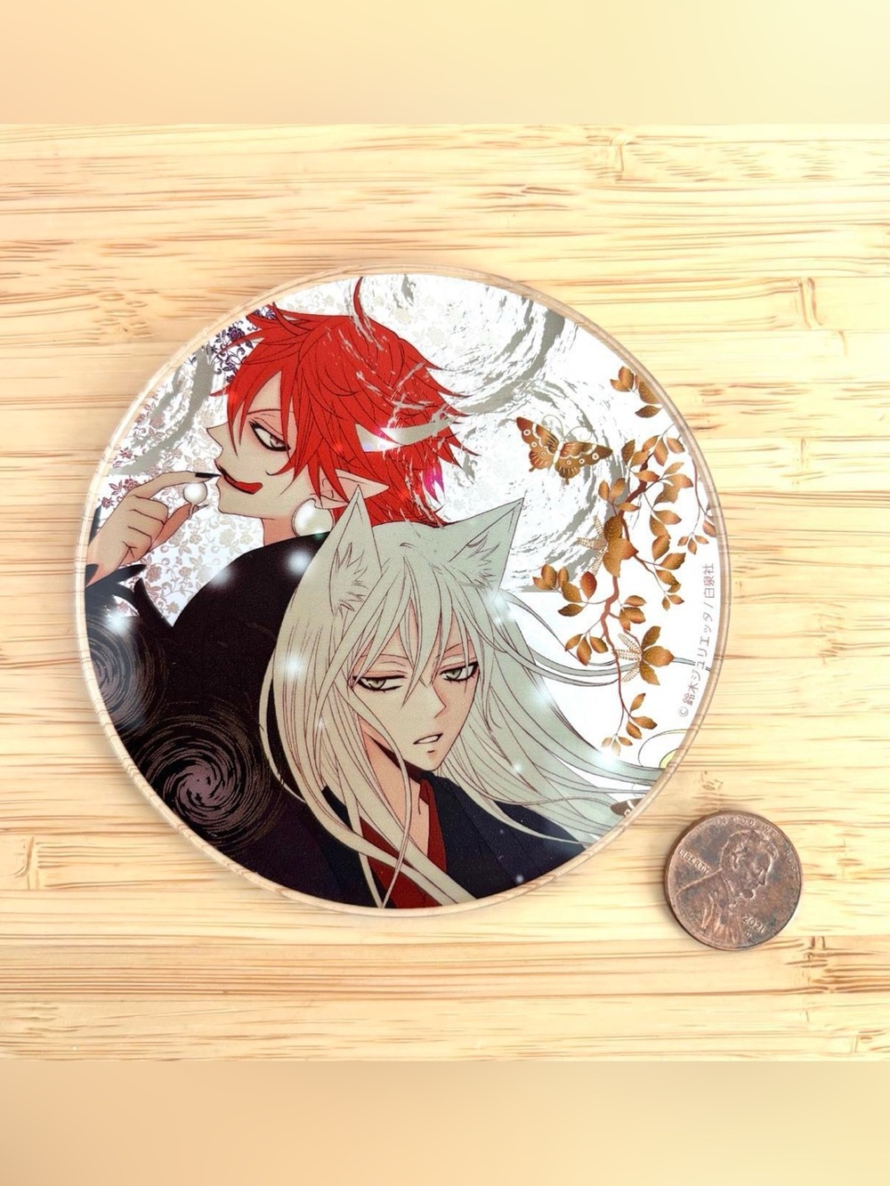 Rare Kamisama kiss acrylic coaster